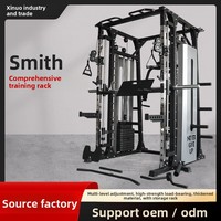 Machine de musculation multifonctionnelle Iron Smith avec capacité de 380 kg, poids maximal de l'utilisateur 900 kg, entraînement de force, musculation
