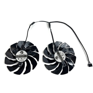 T129215SU PLD09210S12HH 88MM RX 580 GAMING GPU Fan, para <span class=keywords><strong>GIGABYTE</strong></span> RX 590, 580, <span class=keywords><strong>570</strong></span>, 480, 470, GTX 1050, 1060, 1070 Tarjeta de video COO - Product Image 4