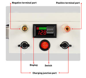 Aangepaste Oplaadbare 12V 10ah 20ah 30ah 40ah 50ah 70ah Lithium Batterij Pack Draagbare Lifepo4 Energie-Opslag Batterij Voor Buiten - Product Image 2