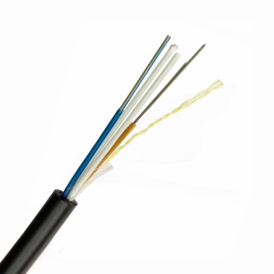 ASU Mini <span class=keywords><strong>ADSS</strong></span> 2 4 6 8 12 24 Core 2 Tubo suelto FRP Span 50 80 100M Cable de fibra óptica para exteriores aéreo - Product Image 1