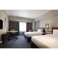 Meubles de chambre à coucher modernes et personnalisables en métal Ac International : Tables de chevet, bancs de rangement pour hôtels 5 étoiles et appartements
