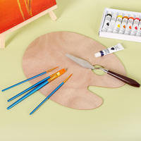 Xin Bowen 20*30cm artiste peinture Palette en bois personnalisé visage peinture Palette pour artistes dessin