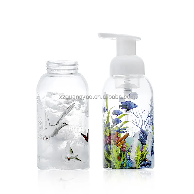 250ml Shampoo flaschen klar Vielseitige Pump flasche 16 Unzen Glas lotion behälter Hands eifen spender