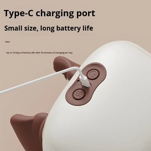 Wireless EMS Neck Massager Hot Shiatsu <b>Massage</b> Portable for Home/Office Use Cervical <b>Pillow</b> Shoulder Relief Wireless Remote - Product Image 2