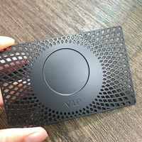 Carte de visite NFC en acier inoxydable personnalisée avec impression UV et gravure pour cadeaux d'affaires - Vente en gros