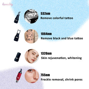 Appareil professionnel de salon de beauté, traitement des pigments <span class=keywords><strong>pour</strong></span> l'élimination des tatouages par picoseconde, éclaircissement de la peau, 4 longueurs d'onde, certifié CE - Product Image 4