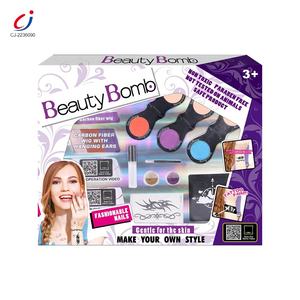 Nuevo Juego de Juguetes de Belleza <span class=keywords><strong>para</strong></span> Niñas, Set de Maquillaje de Juguete, Tinte <span class=keywords><strong>para</strong></span> el Cabello, Peluca, <span class=keywords><strong>Kit</strong></span> de <span class=keywords><strong>Tatuajes</strong></span>, Set de Maquillaje de Juguete <span class=keywords><strong>para</strong></span> Niñas - Product Image 5