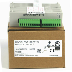 PLC Delta DVP16SP11TS de 16 Puntos, Salida de Transistor PNP, para Clasificación y Manipulación de Piezas Pequeñas - Product Image 1