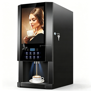 Máquina Expendedora Comercial Automática de Café Espresso, Máquina Expendedora de Bebidas Calientes y Frías, Café de Tres Sabores, Volumen de Vaso Ajustable - Product Image 1
