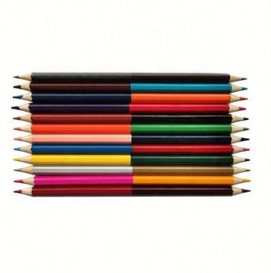 Crayons de couleur de qualité supérieure, 24 crayons double couleur personnalisés en gros pour l'art et la créativité - Product Image 4