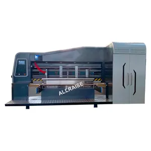 Fully Automatic Rotary Die-cutting Corrugated Carton Printing Slotting Cutting Making Machine