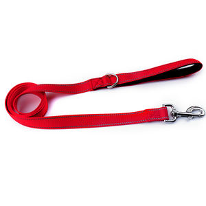 Laisse de chien en nylon traditionnelle de vente chaude couleur unie classique solide Durable facile à utiliser crochet de collier en alliage caractéristiques en plastique souple - Product Image 6