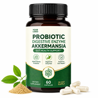 Enzyme digestive probiotique Akkermansia, soutien de la santé intestinale, complément alimentaire pour la santé digestive, capsules probiotiques Akkermansia