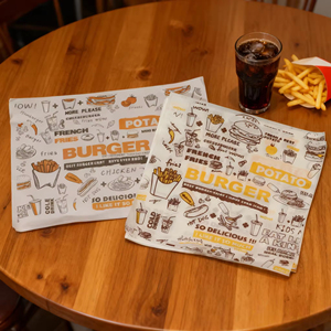 Cajas de Cartón Reciclables para Hamburguesas, Impresión UV Personalizada, Bronceado, Ecológicas, Desechables, para Comida Rápida, Embalaje para Llevar, Forma Personalizada - Product Image 2