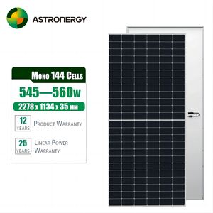 Modules solaires Astronergy 540-560W PERC Mono BIPV pour applications PV faciales industrielles/commerciales - Product Image 1