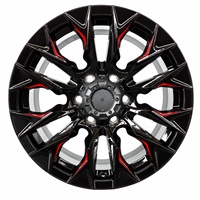 Rines Forjados para S550 S650 19, 20, 21", Configuración Escalonada, Alto Rendimiento, Aleación T6061-T6 Forjada 12, 000T, TUV