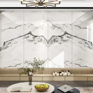 Bordo di roccia di carbonio per parete di legno doghe pannello di marmo decorazione del soffitto con legno di plastica pannello di rivestimento della parete