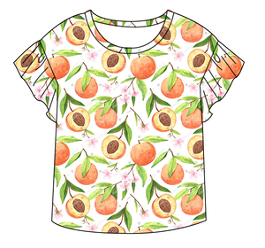 Nouveauté : Haut à manches bouffantes pour fillettes, motif fruits estival <span class=keywords><strong>amusant</strong></span>, vêtements décontracté<span class=keywords><strong>s</strong></span> élégants pour enfants, motif personnalisé, t-shirt pour bébé fille - Product Image 6