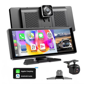 Nuovissima Dash <span class=keywords><strong>Cam</strong></span> per Auto Portatile 4K Anteriore + Posteriore 1080P con Schermo Touch IPS da 10,26 Pollici e Apple Carplay Wireless - Product Image 1