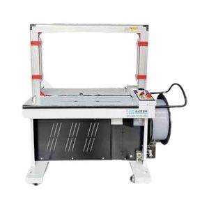 Machines de cerclage automatiques pour la fixation de bandes en plastique PP, de cartons et de rouleaux de papier, avec scellage latéral et inférieur - Product Image 1