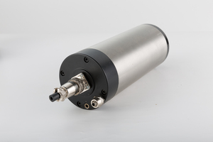 มอเตอร์แกนหมุน CNC จงหัวเจียง 80 มม. 1.5 กิโลวัตต์ ER11 ระบายความร้อนด้วยน้ำ 24000 รอบต่อนาที มอเตอร์แกนหมุนความเร็วสูง สำหรับงานแกะสลัก ขัด เจาะ - Product Image 4