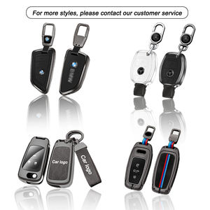 Nouvel étui de clé de voiture en alliage de zinc et cuir de luxe de haute qualité pour <span class=keywords><strong>Toyota</strong></span> <span class=keywords><strong>Prius</strong></span> Camry Corolla C-HR RAV4 2018-2022 <span class=keywords><strong>Accessoires</strong></span> automobiles - Product Image 5