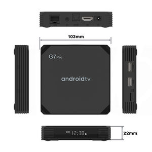 Nouvelle boîte TV <span class=keywords><strong>G7</strong></span> Pro Android 11.0 2023, Android TV 11, Amlogic S905Y4 ATV 5G, double WIFI, 4 Go 32 Go, décodeur TV intelligent, G7pro <span class=keywords><strong>G7</strong></span> MINI - Product Image 3