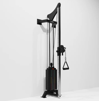 TOPTONS Nouveau Style Usage Domestique Machine Mur-Monté Câble Crossover Poulie pour Lat Pull Down Row Fitness Station Mur Gym