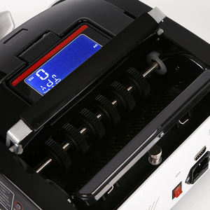 Machine de compteur d'argent de monnaie de compteur de factures automatique multi-devises mixte portable à haute efficacité 06C pour les entreprises - Product Image 4