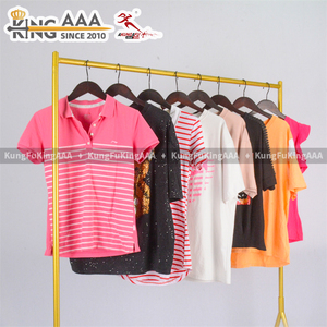 <span class=keywords><strong>Stock</strong></span> di Fabbrica all'Ingrosso: Balle di T-shirt Usate Miste, Magliette Estive Usate, Lotti di <span class=keywords><strong>Abbigliamento</strong></span> Assortito in Misto Cotone, 45kg - Product Image 4