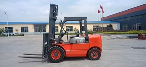 Carretilla elevadora diésel HSLLIFT de <span class=keywords><strong>5</strong></span> toneladas XINCHAI 490 Euro <span class=keywords><strong>5</strong></span>, motor japonés para asiento <span class=keywords><strong>Toyota</strong></span>, neumático sólido de combustión interna todoterreno - Product Image 2