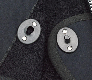 Sujetadores de plástico broches para dividir traje de Surf traje 4 unids/set giratoria botón Conexión rápida hebilla deslizante traje hebilla giratoria - Product Image 5