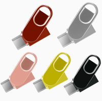 Tipo-C USB 3,0 Pendrive 512GB 256GB 128GB 64GB 32GB Thumbdrive Jump Drive Huella digital USB Flash Drives Pendrive