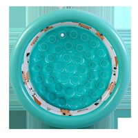 Piscine gonflable pour enfants en PVC à trois anneaux, piscine à bulles, pataugeoire pour bébé, piscine à balles pour la pêche et le jeu dans le sable