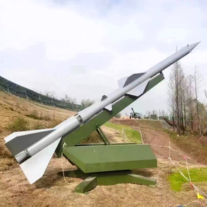 Modelo de Misil Militar, Gran Exhibición para Exteriores, Educación en Defensa, Acabado Metálico, Producto para Mayores de 12 Años - Product Image 1