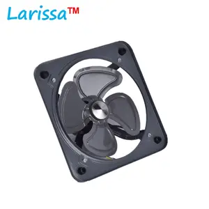 Ventilador axial de ventilación de flujo axial para taller industrial, ventilador de escape de ventilación con rejilla de