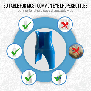Support auxiliaire de gouttes oculaires transfrontalières pour enfants adultes pour bouteille d'eau pour la sécheresse oculaire pour l'alimentation de thérapie de réadaptation d'hygiène de sécurité - Product Image 4