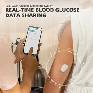 Sensor de <span class=keywords><strong>Glucosa</strong></span> Eléctrico para Sistema de Monitoreo Continuo de <span class=keywords><strong>Glucosa</strong></span> (CGM), Dispositivo de Medición de Azúcar <span class=keywords><strong>en</strong></span> <span class=keywords><strong>Sangre</strong></span> con Bluetooth y App, Certificado CE, 2 Años de Garantía, Uso Doméstico - Product Image 3