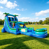 Parc aquatique gonflable pour enfants, hôtel, toboggan extérieur, piscine, jouet d'amusement, activité de jeu estivale