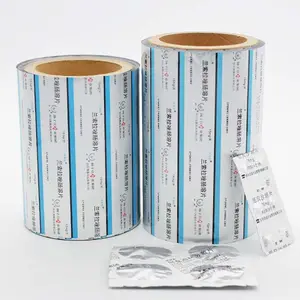 Tablet Strip Pilled Sealing Aluminum Foil Roll Pharmaceutical for Packaging Manufacturer