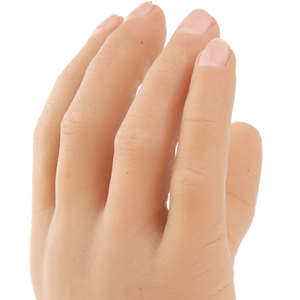 Gants en silicone allongés les plus réalistes esthétiquement agréables Protecteurs Prothétique Main Coude Articulation Équipement de rééducation - Product Image 3