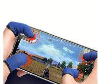 2023R guantes antisudor para la yema del dedo transpirable Gamer Gaming Cover pantalla táctil a prueba de sudor antideslizante manga accesorios para juegos móviles