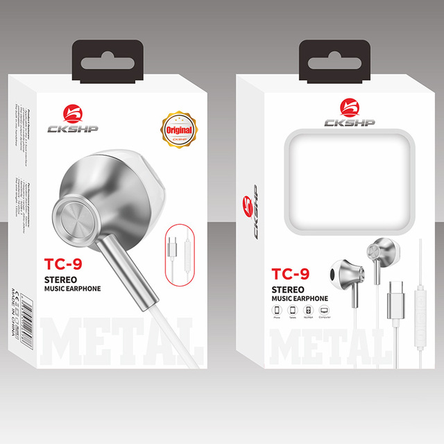 For Iem Earphones Earbuds Dac Casque Enfant Type c Jack Headset Earphone Hyperx Factory Wholesale Custom 5U Speaker Handfree