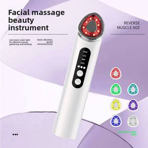 Dispositivo de Belleza Facial LED de 7 Colores, Masajeador Facial Eléctrico, Máquina de Cuidado de la Piel en Casa, Dispositivo de Belleza para Ojos - Product Image 4