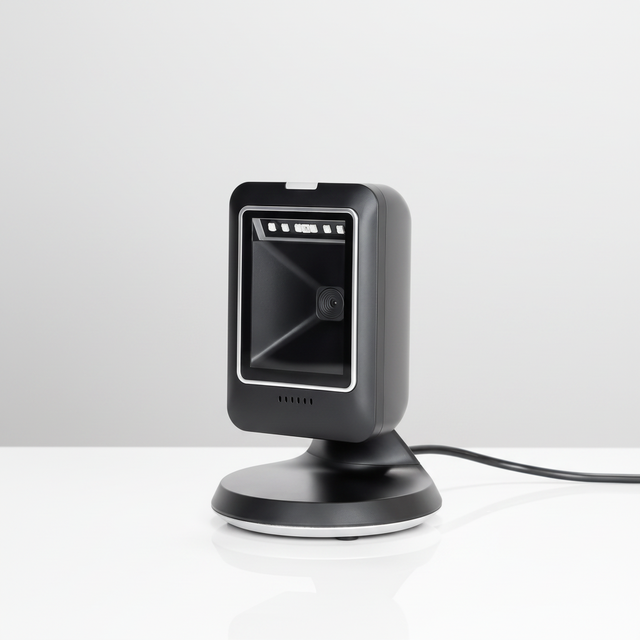 Fashion Hot Sale Desktop 2D Barcode Scanner CMOS  640*480 with USB / RS232 Interface