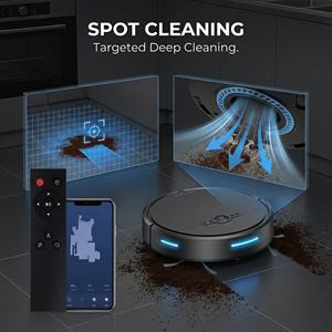 Nouveauté : robot aspirateur multifonction intelligent, robot de nettoyage intelligent avec balayage automatique - Product Image 3