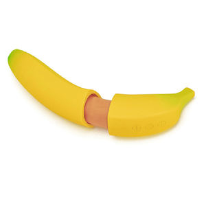 <span class=keywords><strong>Banane</strong></span> forme Simulation pénis charge et chauffage vibrateur produits de sexe pour adultes gode jouets sexuels - Product Image 2