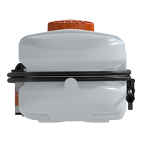Pulvérisateur SEAFLO 15 gallons pour fermes, 2,0 GPM, 120 PSI, pulvérisateur ATV avec lance en acier inoxydable et buse réglable