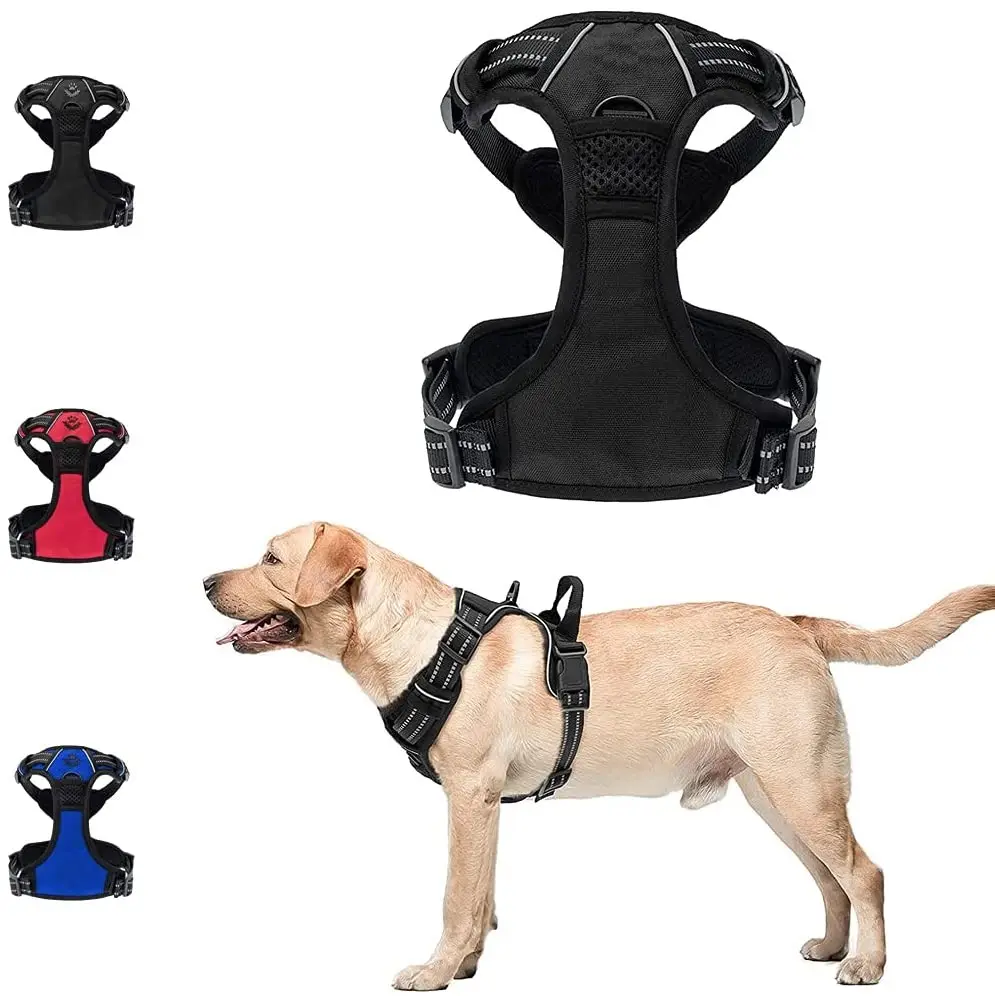 Pet Dog Vest Khai Thác Phản Quang Có Thể Điều Chỉnh Đệm Mềm Pet Vest Dịch Vụ Pet Dog Khai Thác Với Dễ Dàng Kiểm Soát Xử Lý