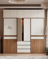 Meubles de rangement sur mesure pour toute la maison avec étagères ouvertes et tiroirs de rangement pour les rénovations d'appartements à Melbourne